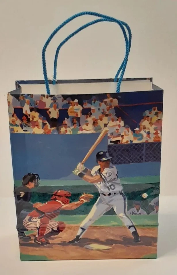Works~ Bolsa de regalo vintage para juegos musicales "Take Me Out To The Ball Game" sello Foto 2 de 4