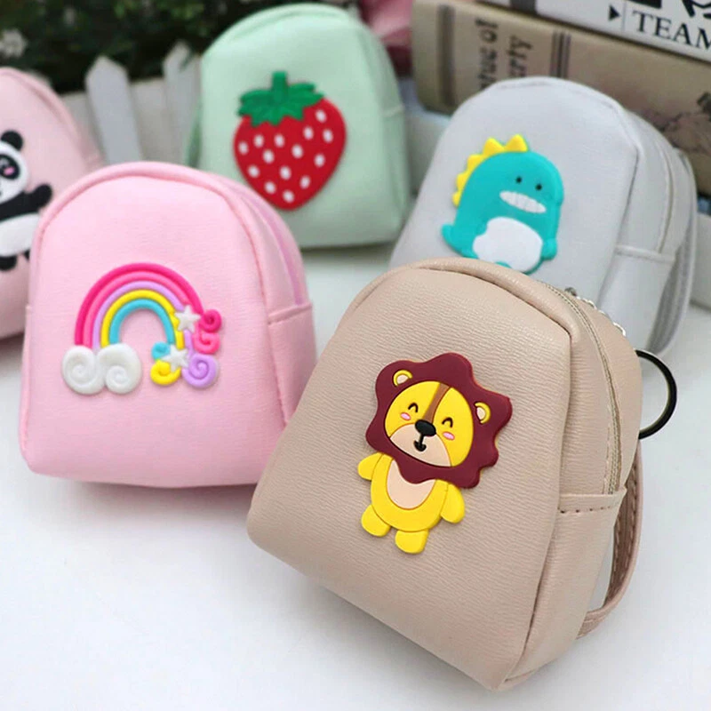 Mini backpack top coin purse