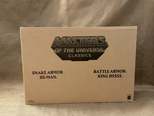 Masters of the Universe Classics Snake Armor He Man Battle King Hssss Matty MOTU