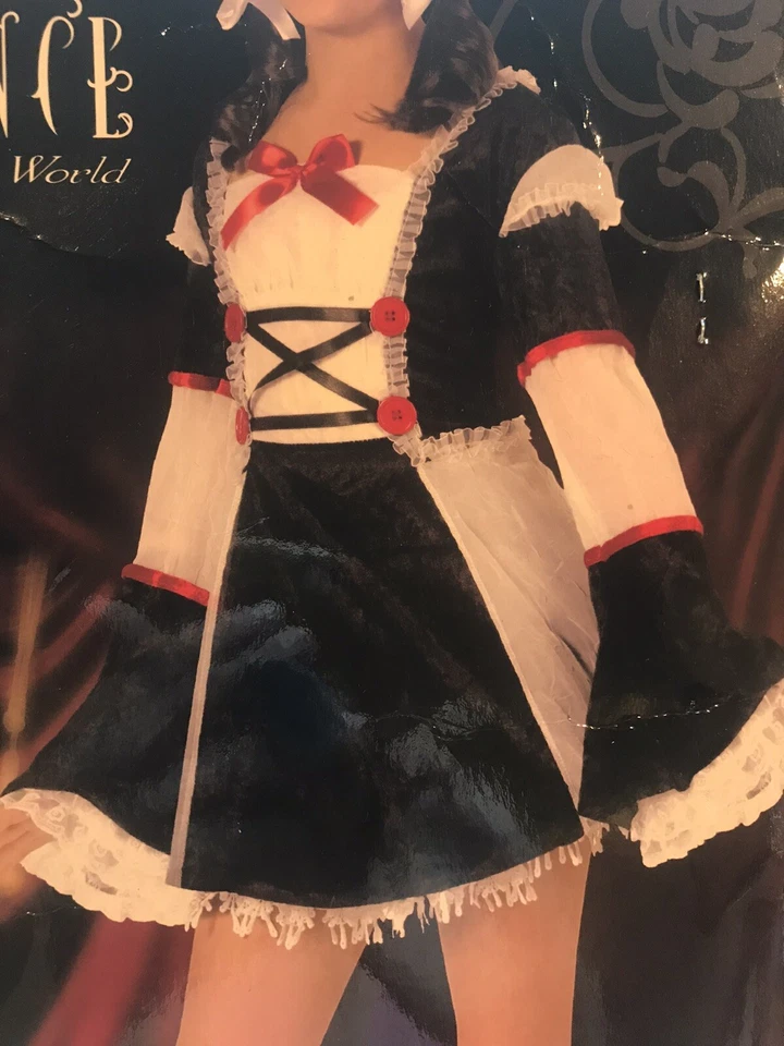 Disfraz de muñeca de trapo para niñas Rag Darlin Halloween Foto 2 de 4