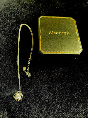 Alex Perry Halskette Satellite Serie 925 Sterling Silber