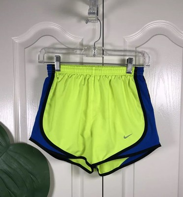 yellow nike tempo shorts