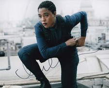 LASHANA LYNCH signed autograph 20x25cm JAMES BOND in person autograph ACOA