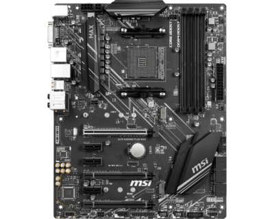 FOR MSI X470 GAMING PLUS MAX AM4 AMD 64GB DVI-D HDMI ATX