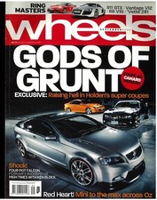 WHEELS Magazine September 2009 Audi S4 R8 V10 BMW 335i Chevrolet Corvette ZR1