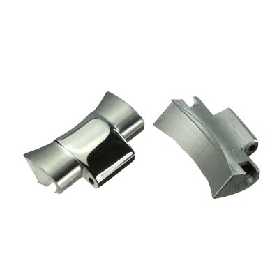 Original FORTIS Armband-Endglieder gebürstet/poliert 20 mm für Pilot Prof.705.21