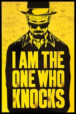 Breaking Bad I Am The One Who Knocks Poster  Fan Gift