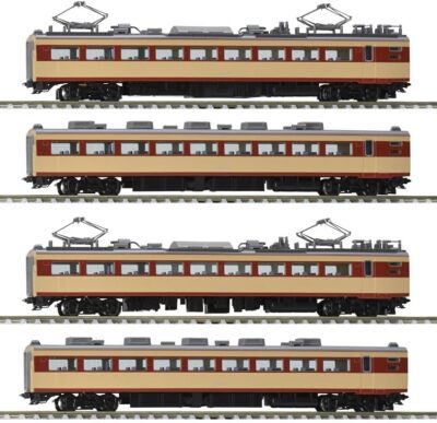 TOMIX 485・489系 AU13編成セット 98591 TOMIX N Gauge JNR 485 (489) Express Train AU13 Add-On Set 4