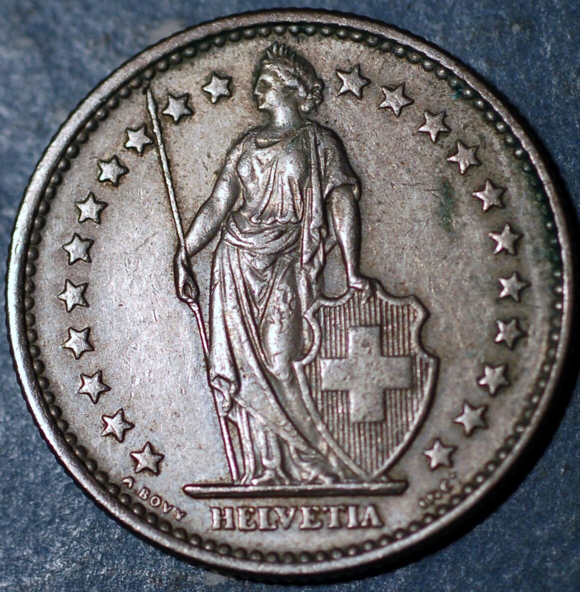 Switzerland 2 Francs 1968 KM# 21a.1 | eBay