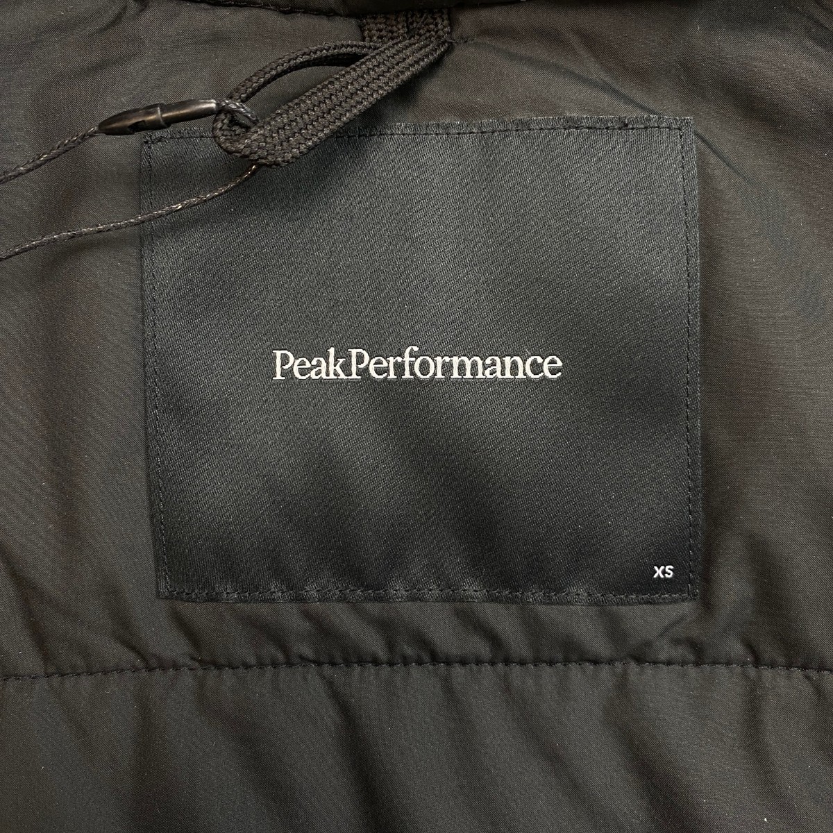 Peak Performance Black Unified Hooded HIPE Parka Jacket Coat Peak Performance Black Unified Hooded HIPE Parka Jacket Coat