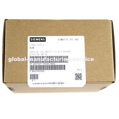 Siemens Power Supply 6ES7 307-1EA00-0AA0 / 6ES7307-1EA00-0AA0 New in Box NIB