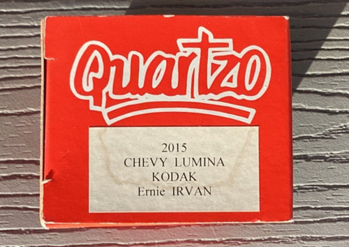 QUARTZO 1/43 NASCAR CHEVY LUMINA ERNIE IRVAN #4 KODAK CAR IN DISPLAY CASE # 2015 - Picture 18 of 23