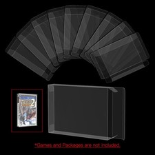 1/10/50 FOR SONY PSP GAME CLEAR DISPLAY BOX PROTECTIVE BOX PROTECTOR SLEEVE CASE