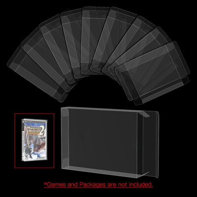 1/10/50 FOR SONY PSP GAME CLEAR DISPLAY BOX PROTECTIVE BOX PROTECTOR SLEEVE CASE