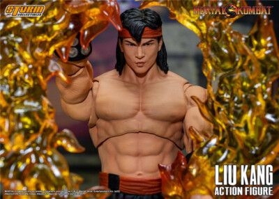 Storm Toys Liu Kang M*rtal Kombat 1/12 Action Figure Doll Model