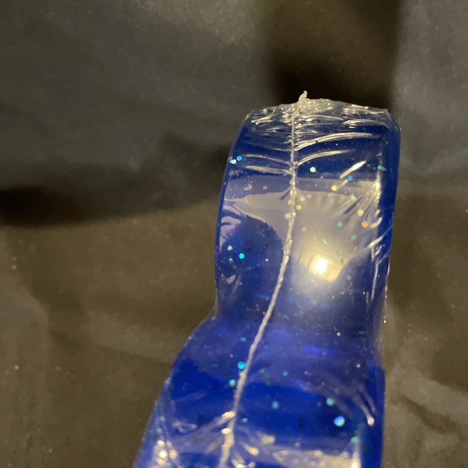 Atom Pulse Glitter rodas externas conjunto de 4 patins quadriciclos 78a azul - Imagem 4 de 4