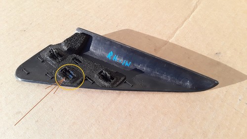 2014-2019 MINI COOPER S F55 FRONT RIGHT PASSENGER SIDE DOOR END COVER TRIM OEM - Picture 5 of 10