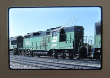 Original '81 Kodachrome Slide BN Burlington Northern 2019 GP20 Ashland, NE 38I44