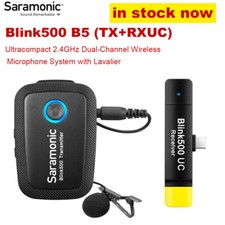 Saramonic Blink500 B5 2.4GHz Dual-Channel Wireless Microphone System wi lavalier