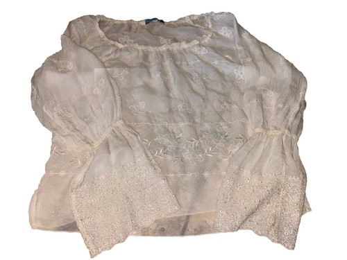 Johnny Was  Embroidered  Blouse  ( S )