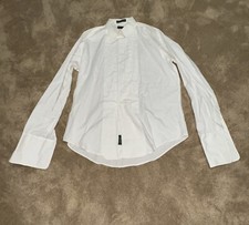 Formal Tuxedo Shirt Wing Collar 16 x 35 Bright White Richards of Greenwich