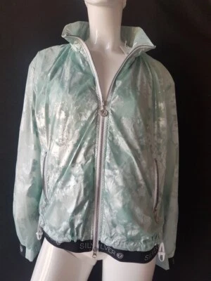SPORTALM ULLI EHRLICH Jacke Bomberjacke outdoor batik leicht Gr.38/40=UK12**NEU* - Bild 1 von 4