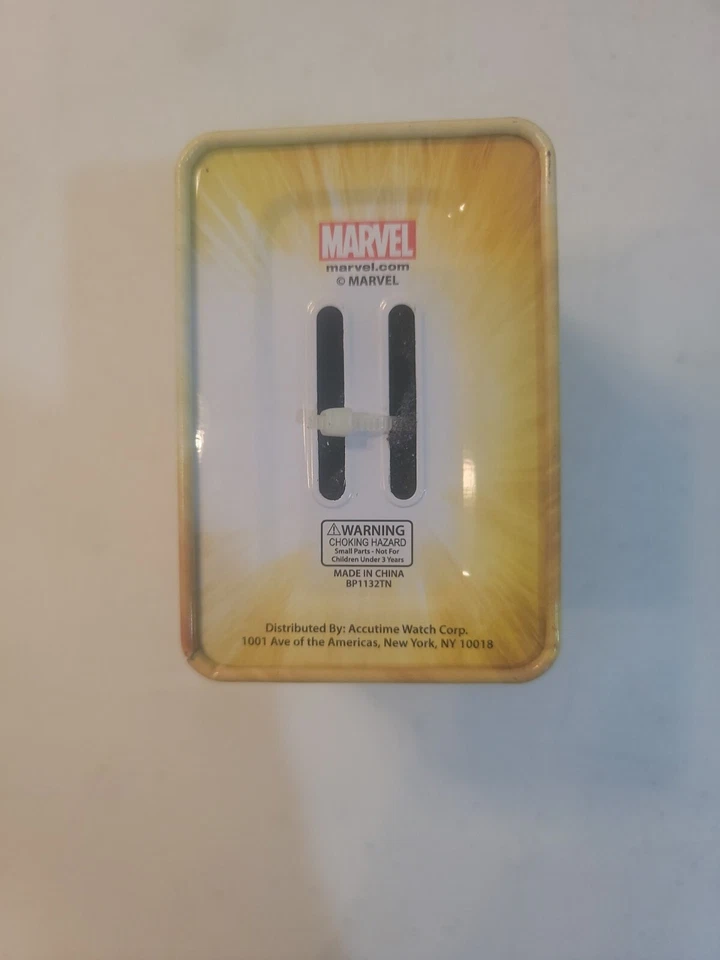 Reloj Hombre Hombre Marvel Black Panther Accutime Cuarzo Tono Oscuro Analógico Foto 3 de 4