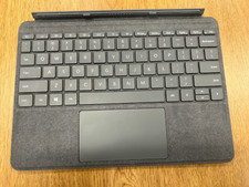 Microsoft model 1840 Type Cover Grey for Surface Go Backlit Keyboard OEM