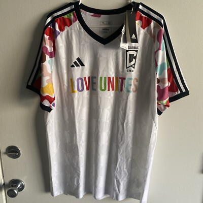【adidas】ゲームシャツ　columbus crew Men's Columbus Crew adidas Black 2023 One Planet Replica Jersey