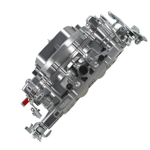 4 Barrel Carburetor w/ Gasket for 1405 Performer 600CFM Square Bore Manual Choke - Imagen 3 de 11