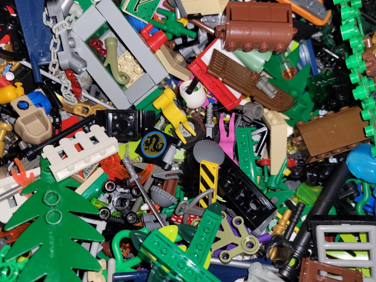 500 LEGO minifigure figure accessories weapon tools landscaping people parts Lot