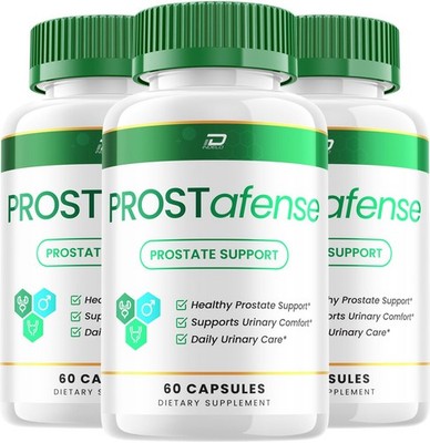 (3 Pack) Prostafense Supplement for Men   Prosta Fense Pills Advanced Formula