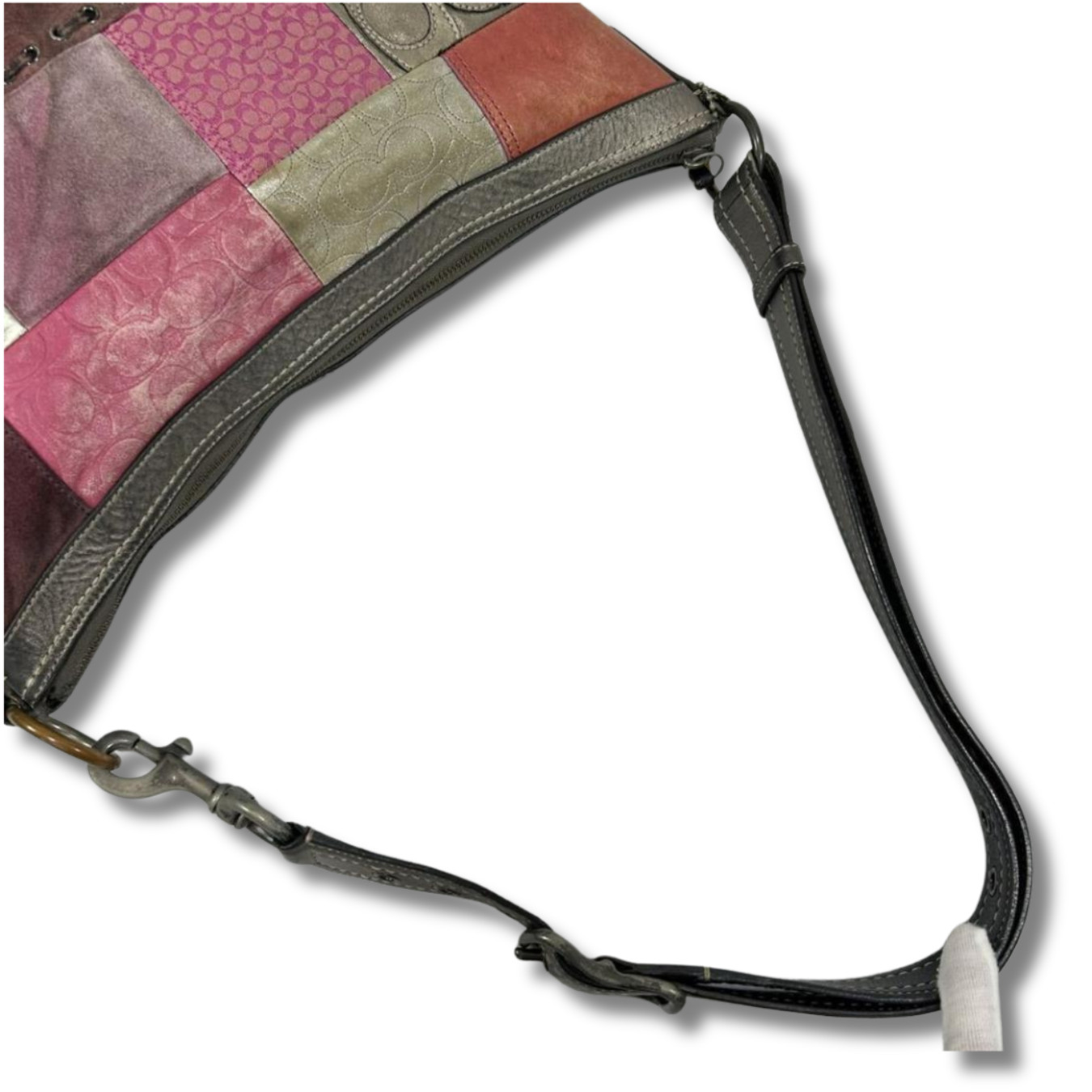 Coach Soho Patchwork One Handle Shoulder Bag Leat… - image 8