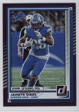 2025 Panini Donruss Season Stat Line 14/16 Jahmyr Gibbs #101