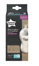 Tommee Tippee Closer to Nature Baby Bottle Added Cereal - 11 oz, 6mm
