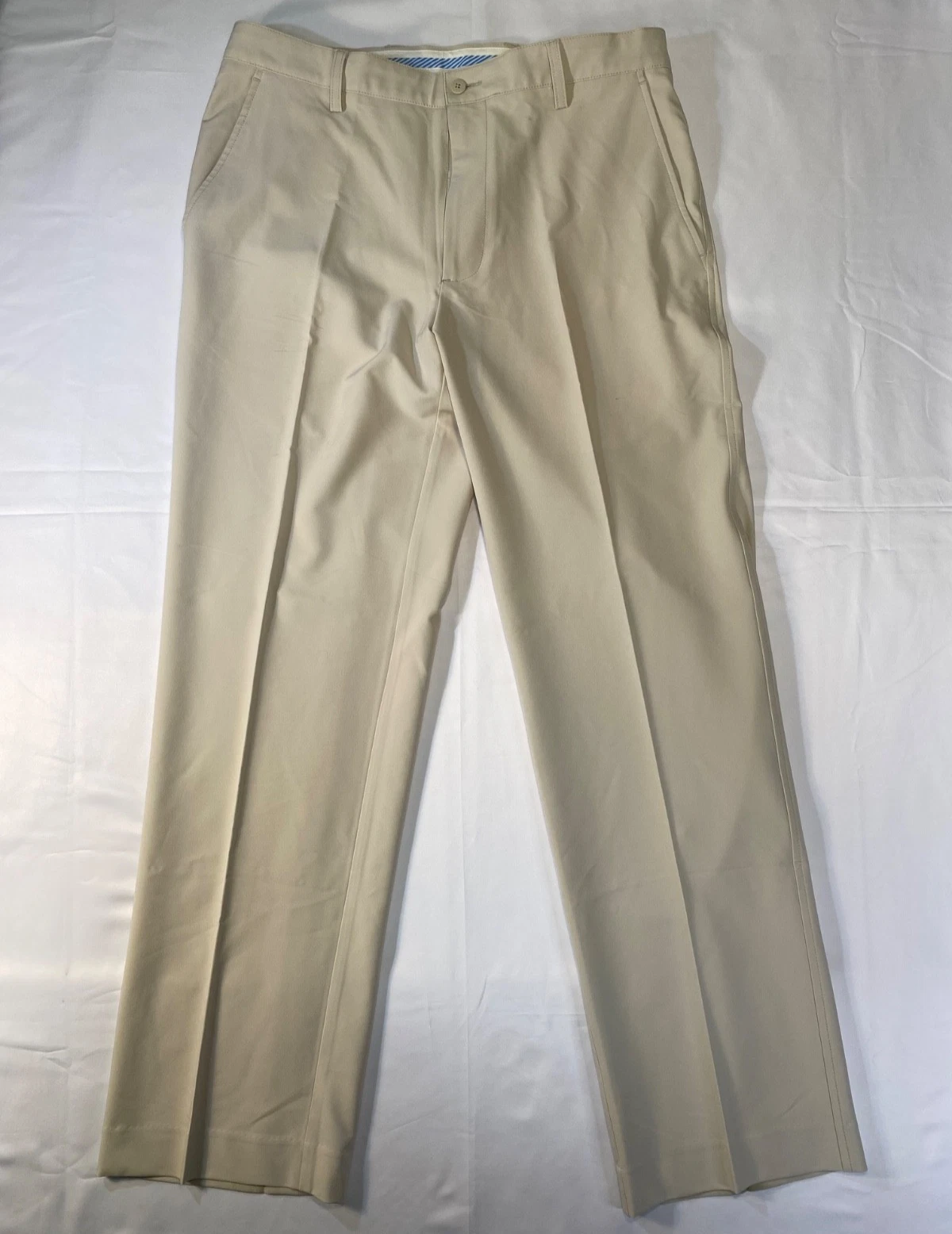 FootJoy Golf Pants Performance Size 35W /32L Stone Beige Poly-Spandex MSRP $125