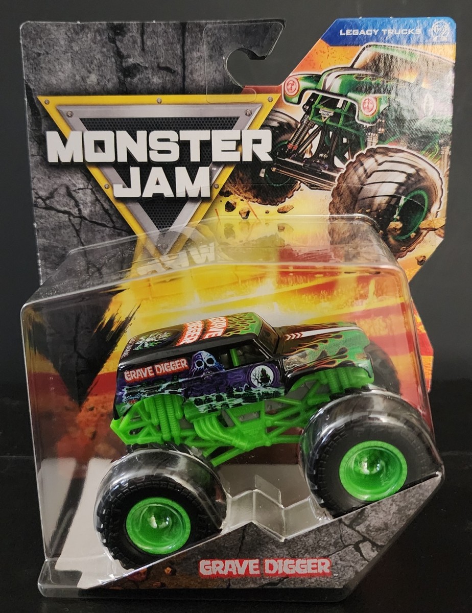 Grave Digger Legacy Monster Jam Truck 1:64 Series 43 | eBay