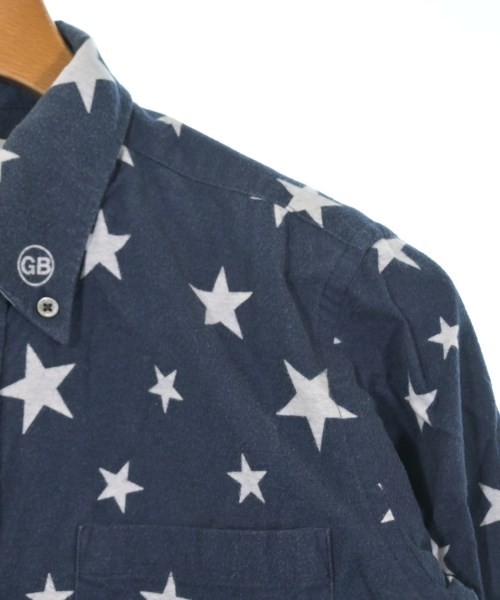 uniform experiment Casual Shirts NavyxWhite(Star Pattern) 2200631692034 View 4