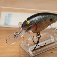 Lee Sisson Handmade Crankbait Silver Glitter Vintage Fishing Lure