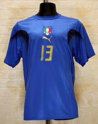 【激レア】イタリア代表 ネスタ 2006オーセンティックユニフォーム／海外L Italy national team FIFA WC 2006 soccer jersey Nesta #13 | eBay