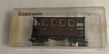 009 HOe Egger Bahn - Brown V41 Passenger Coach - Boxed