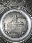 Vintage commemorative pewter plate Zinntellerfrom Schwabach 250 Year Anniversary — photo 2