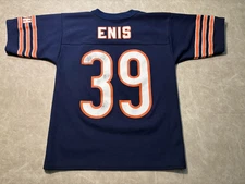 Chicago Bears Curtis Enis #39 Vintage Logo 7 Football Jersey Youth Small