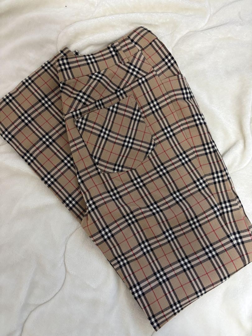 【関税&送料込】Burberry Trousers With B Shield Emblem In Ly Burberry Blue Label Pants F/S from Japan | eBay