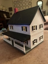 Vintage ERTL Farm Country Farm House Set Inco...