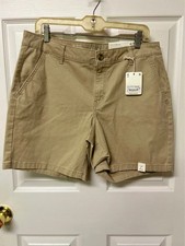 Ana beige shorts size 12 new with tags