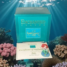 1997 WDCC Enchanted Places ARIEL Miniature – SIGNED BY OLSZEWSKI – Box & COA!!!