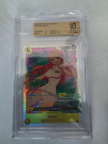 Nami (Parallel) graded BGS 10 for sale on eBay