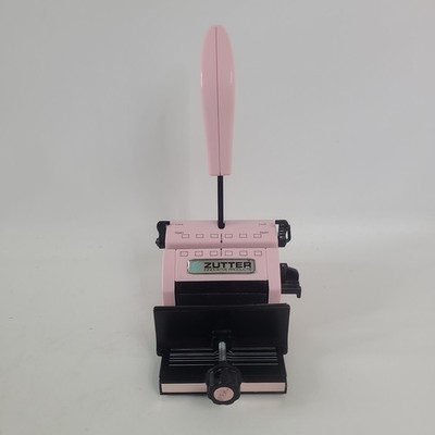 Zutter Bind-it-All V2.0 Pink Binding Machine Scrapbooking Paper Craft Punch Tool