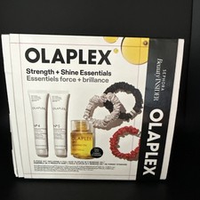 OLAPLEX Strength And Shine Essentials Kit No 4 No5 No7 Plus 3 Silk Scrunchies